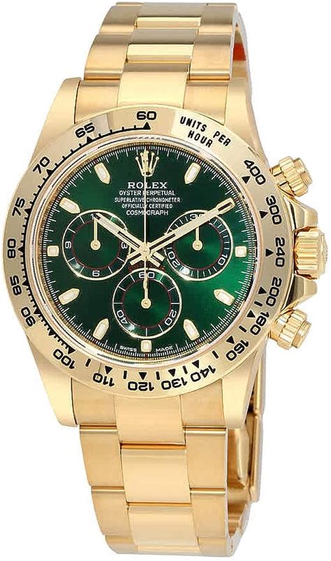 daytona oro quadrante verde prezzo|Prezzi per Rolex Daytona .